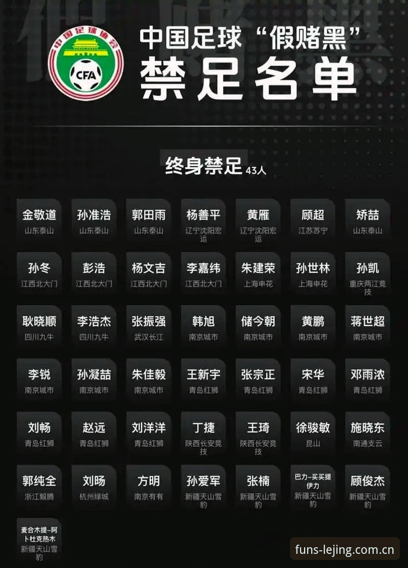 乐竞体育最新版本 资深用户分享:从足协第三批禁足名单看中国足球的深层变革与LEJING平台观赛体验